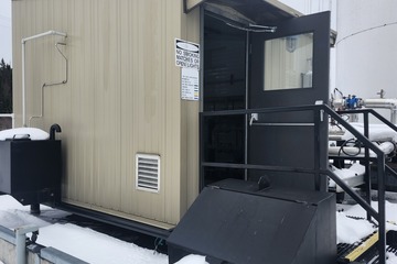 12ft Equipment Building Pump Truckout