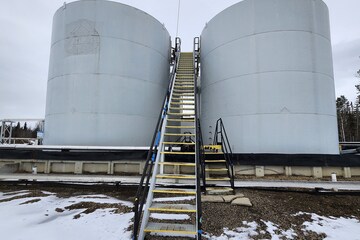 2000 bbl Coated Storage Tank