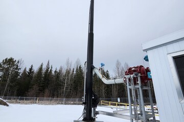 8" x 40ft Tornado Self Supported Flare Stack