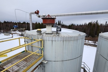 750 bbl Coated Storage Tank