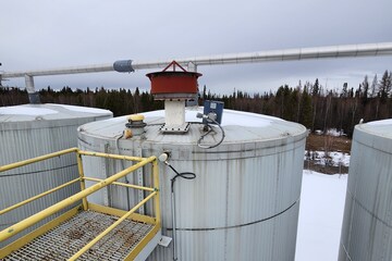 750 bbl Coated Storage Tank