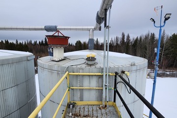 750 bbl Coated Storage Tank
