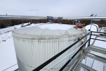 750 bbl Coated Storage Tank