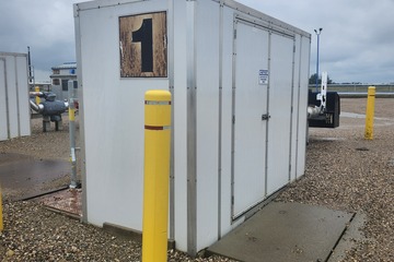 6ft Equipment Building Truck Out with metering