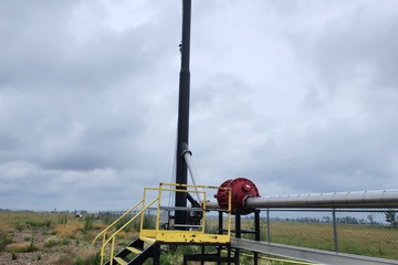 12" x 35ft Tornado Self Supported Flare Stack