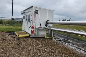 36" x 8' 11 bbl 15 PSI Flare Knockout