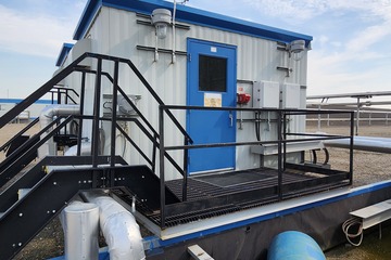 Truckout Building - mass flow sensor