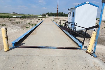 Pacific Industrial scale ramp & shack
