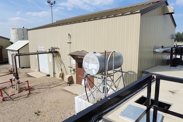 32ft Stick built with concrete floor Equipment Building