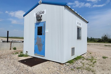 12ft Equipment Building Vac Out shack