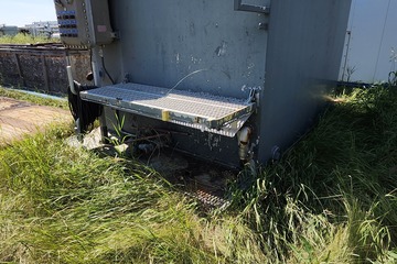 Storage Tank Break Tank - dual compartment with agitation and drivers
