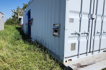 50ft Steel Labratory Building Seacan with cut Shack amenities