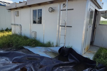 Self contained Pump House & break Tank