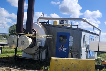 72" X 24' 70 PSI Horizontal Dual Fire Tube Oil Treater