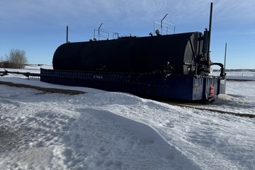 800 bbl Storage Tank (2* 400 bbl) horizontal