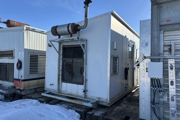 95 hp Caterpillar G3304 Gardner Denver SSHG99D 02 Screw Compressor