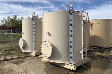 60 bbl Double Wall Coated Storage Tank