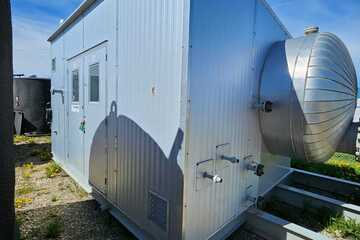 72" X 20' 75 PSI Horizontal Sour Treater