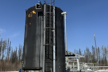 400 bbl Double Wall Storage Tank
