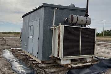 145 hp Caterpillar G3306 Sullair PDH12L-22-288 Screw Compressor