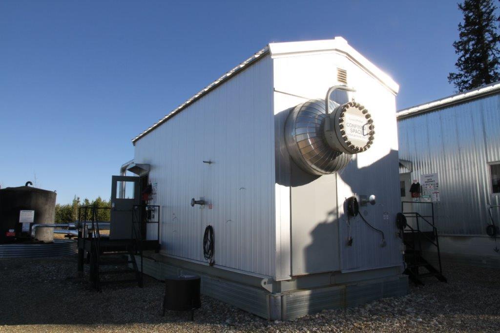 48" 1440psi Sweet Horizontal Inlet Separator 3 Phase (with Blowcase