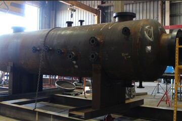 48" 1440psi Sour Horizontal Separator