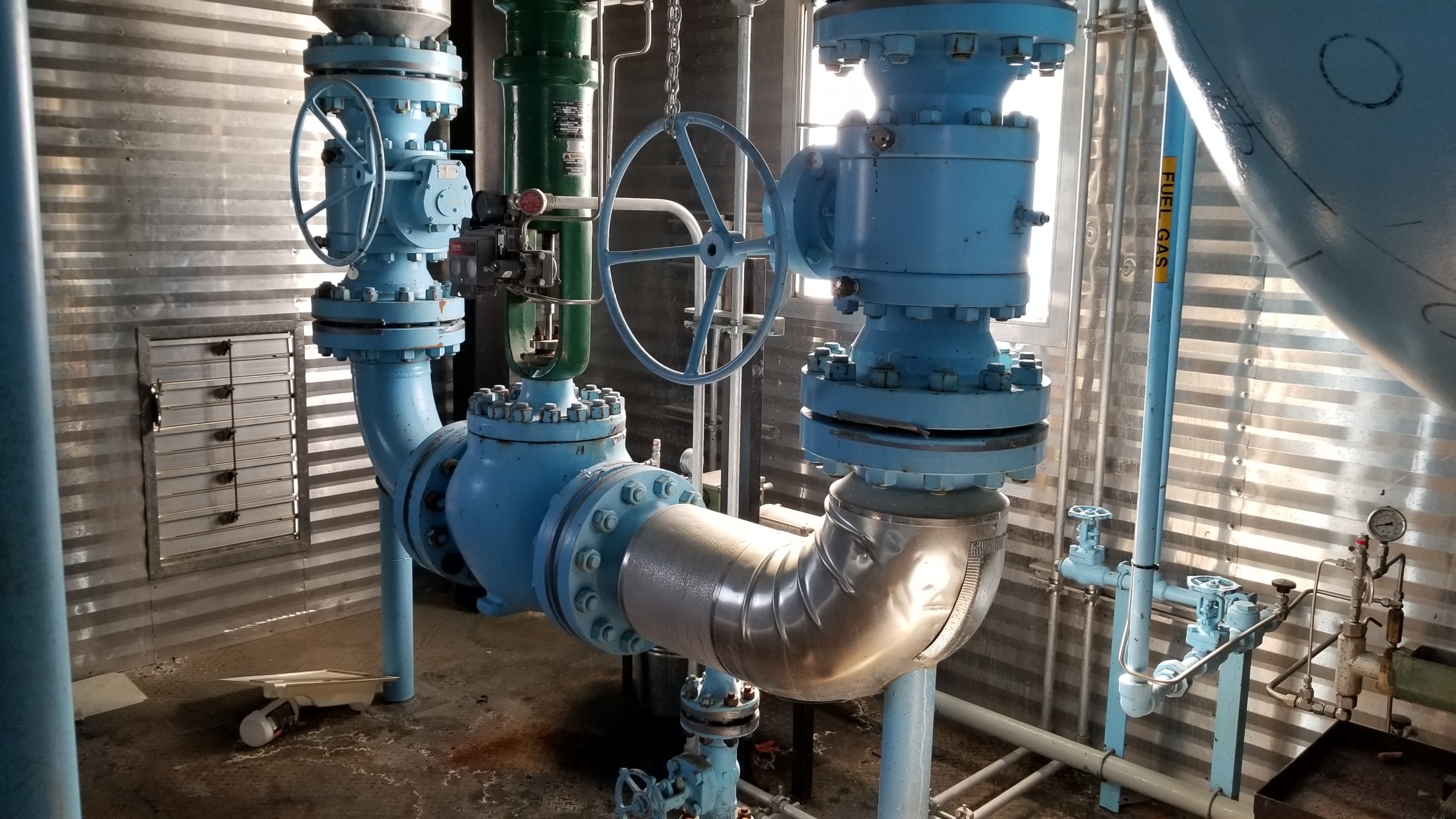 72" 1350psi Sour Horizontal Inlet Separator 2 Phase (with condensate