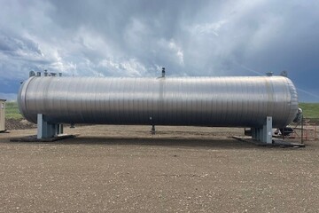 120" 735psi Sour Horizontal Group Separator 3 Phase