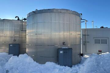 200 bbl Double Wall Storage Tank