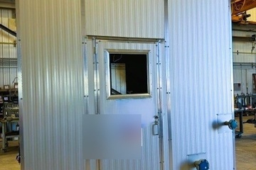 36" 1440psi Sour Vertical Separator 3 Phase Under Construction