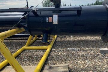 4" x 40ft Tornado Self Supported Flare Stack Dual 4"