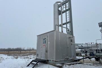 24" x 20' Platinum Energy Services Sweetening Skid