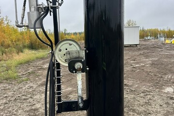 4" x 40ft FlareTech Free Standing Flare Stack