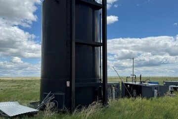 400 bbl Double Wall Storage Tank