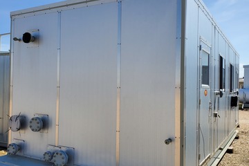 60" 675psi Sour Horizontal Jet Pump Separator 3 Phase