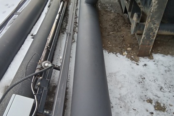 6" x 40ft Envision Manufacturing Self Supported Flare Stack