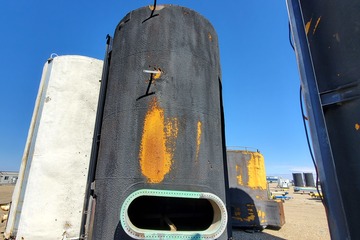 400 bbl Double Wall Coated Storage Tank