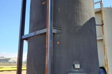 400 bbl Double Wall Coated Storage Tank