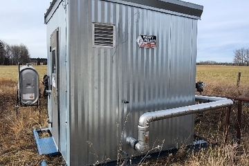 24" 720psi Sweet Vertical Separator 3 Phase