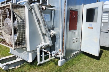 203 hp Caterpillar 3306 FRICK XJF151N Screw Compressor
