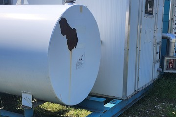 24" 1440psi Sweet Vertical Separator With 96Bbl DW tank