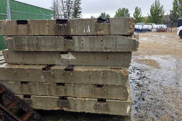 Cement pads 6 pads - 6' x 26'