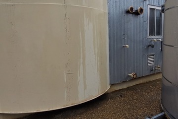 16" 1440psi Sweet Vertical Separator 200 Bbl Coated Tank - Devoe 253