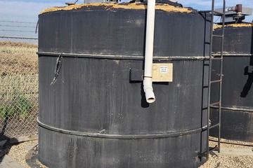 50 bbl Double Wall Storage Tank Fiberglass