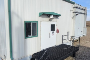 637 hp Caterpillar G3412 Sullair Corp Screw Compressor