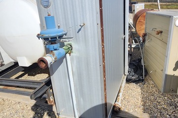2" JR Meter Package 8 5/8" x 2'2" s/s cyclone separator