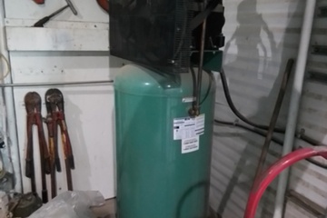 Shop Compressor, 80 Gallon - SDR5Z399, 17.1 SCFM