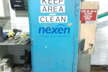 Shop Cabinet - nexen Blue