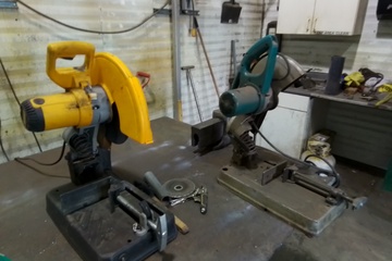 Cut Off Saws - Dewalt and Makita