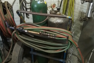 Gas Torch w/Cart
